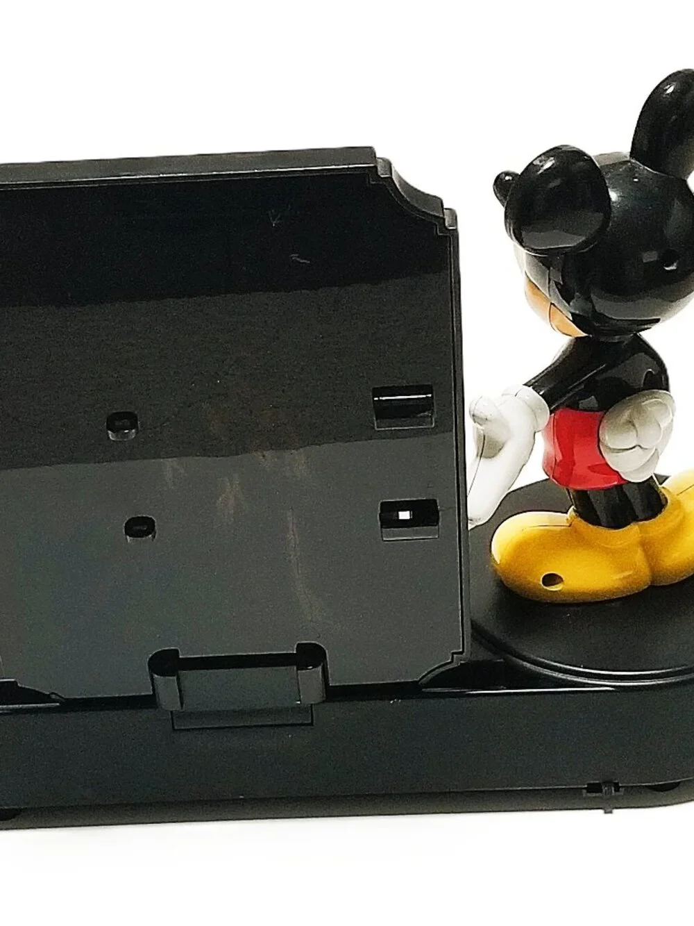 Disney Mickey Mouse Talking 4x6 Photo Frame Moving Bobble Head Works